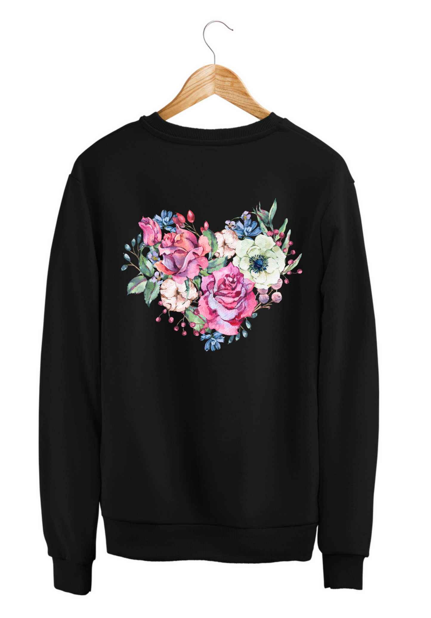 Cozy Love Flowers Sweater