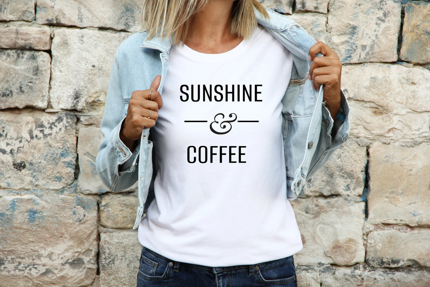 Sunshine and Coffee T-shirt
